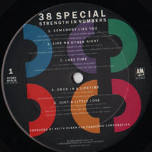 Load image into Gallery viewer, 38 Special (2) : Strength In Numbers (LP, Album, Club)