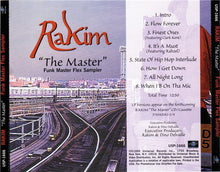 Load image into Gallery viewer, Rakim : The Master (Funk Master Flex Sampler) (CD, Mixed, Promo, Smplr)