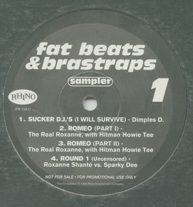 Various : Fat Beats & Brastraps Sampler (12", Promo)