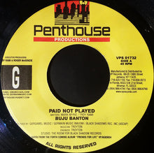 Load image into Gallery viewer, Buju Banton : Paid Not Played / One To One (7")