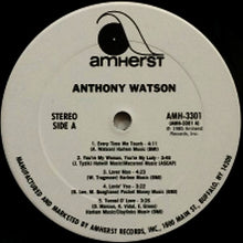 Load image into Gallery viewer, Anthony Watson (2) : Anthony Watson (LP, Album)