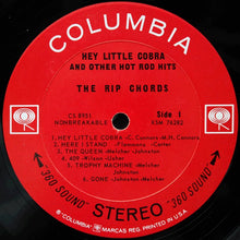 Load image into Gallery viewer, The Rip Chords : Hey Little Cobra And Other Hot Rod Hits (LP, Album)