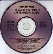 Load image into Gallery viewer, Ziggy Marley And The Melody Makers : Time Has Come... - The Best Of Ziggy Marley And The Melody Makers (CD, Comp)