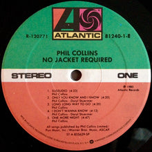 Load image into Gallery viewer, Phil Collins : No Jacket Required (LP, Album, Club, SP)