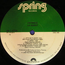 Load image into Gallery viewer, The Fatback Band : 14 Karat (LP, Album)