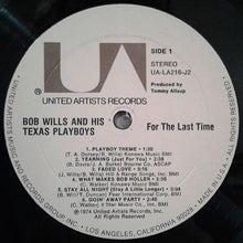 Load image into Gallery viewer, Bob Wills &amp; His Texas Playboys : For The Last Time (2xLP, Album + Box)