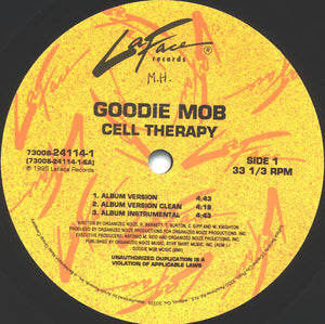 Goodie Mob : Cell Therapy (12")