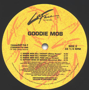 Goodie Mob : Cell Therapy (12")