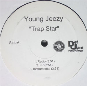 Young Jeezy : Trap Star / Go Crazy (Remix) (12", W/Lbl)