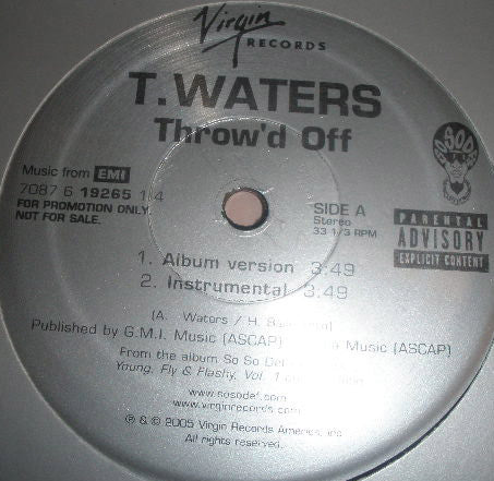 T. Waters : Throw'd Off (12