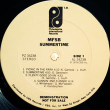 Load image into Gallery viewer, MFSB : Summertime (LP, Album, Promo)