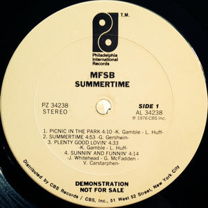 MFSB : Summertime (LP, Album, Promo)