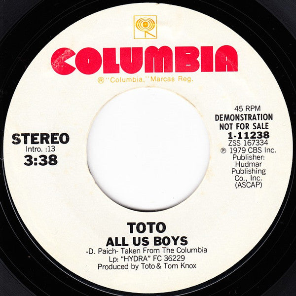 Toto : All Us Boys (7