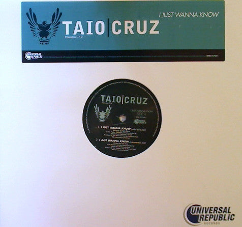 Taio Cruz : I Just Wanna Know (12