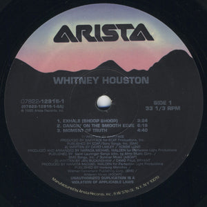 Whitney Houston : Exhale (Shoop Shoop) (12")