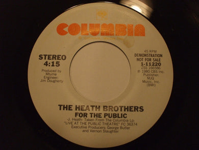 The Heath Brothers : For The Public (7