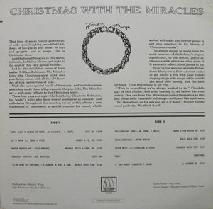 The Miracles : Christmas With The Miracles (LP, Album, RE)