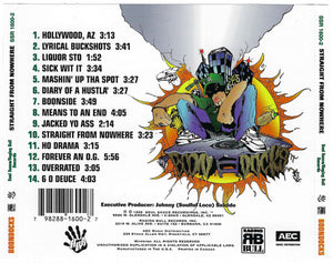 Boondocks (2) : Straight From Nowhere (CD, Album)