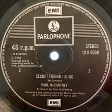 Load image into Gallery viewer, Paul McCartney : Temporary Secretary (12&quot;, Bla)