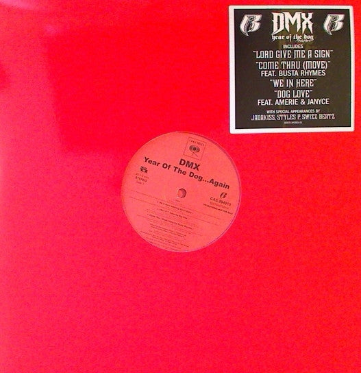 DMX : Year Of The Dog... Again (2xLP, Album, Promo, Cle)