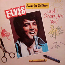 Load image into Gallery viewer, Elvis* : Elvis Sings For Children And Grownups Too! (LP, Comp, Ind)