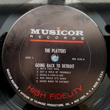 Load image into Gallery viewer, The Platters : Going Back To Detroit (LP, Mono)