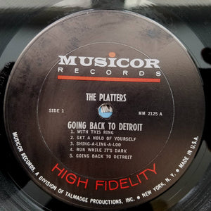 The Platters : Going Back To Detroit (LP, Mono)