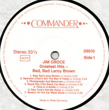 Load image into Gallery viewer, Jim Croce : Greatest Hits (LP, Comp)