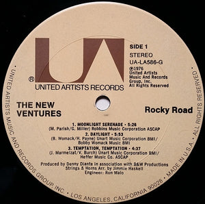 The New Ventures* : Rocky Road (LP, Album)