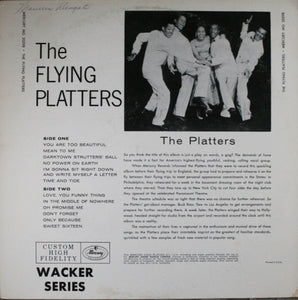 The Platters : The Flying Platters (LP, Album, Mono)