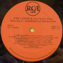 Load image into Gallery viewer, A&#39;me Lorain &amp; The Family Affair (2) : Starring In...Standing In A Monkey Sea (LP, Album)