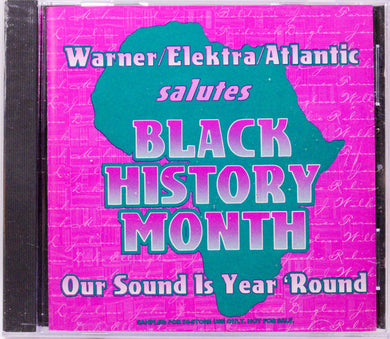 Various : Warner/Elektra/Atlantic Salutes Black History Month 1999 (CD, Comp, Promo)