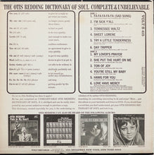 Load image into Gallery viewer, Otis Redding : The Otis Redding Dictionary Of Soul - Complete &amp; Unbelievable (LP, Album)