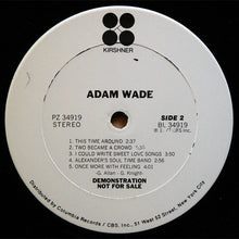 Load image into Gallery viewer, Adam Wade (2) : Adam Wade (LP, Album, Promo)