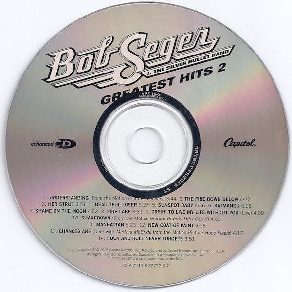 Bob Seger Greatest Hits Bob seger greatest hits