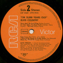 Load image into Gallery viewer, Elvis Presley : Elvis Country (I'm 10,000 Years Old) (LP, Album)