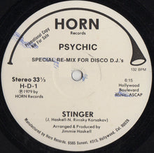 Load image into Gallery viewer, Psychic (2) : Stinger (Special Re-Mix For Disco D.J.&#39;s) (12&quot;, Promo)