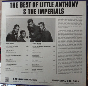 Little Anthony & The Imperials : The Best Of Little Anthony & The Imperials (LP, Comp, Mono)