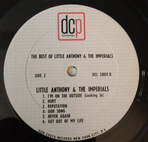 Little Anthony & The Imperials : The Best Of Little Anthony & The Imperials (LP, Comp, Mono)