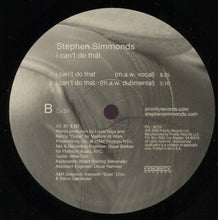 Load image into Gallery viewer, Stephen Simmonds : I Can&#39;t Do That (12&quot;, Single)