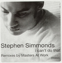 Load image into Gallery viewer, Stephen Simmonds : I Can&#39;t Do That (12&quot;, Single)