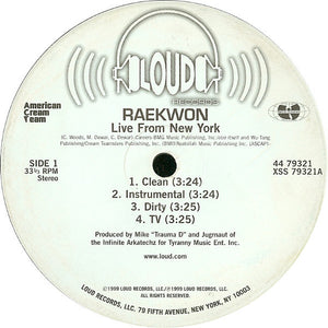 Raekwon : Live From New York / Power (12")