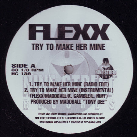 Flexx (4) : Try To Make Her Mine / Yeh / Raised In Da Hood (12