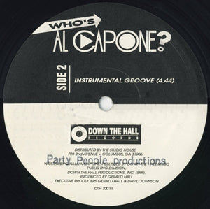 Al Capone (5) : Who's Al Capone ? (12")