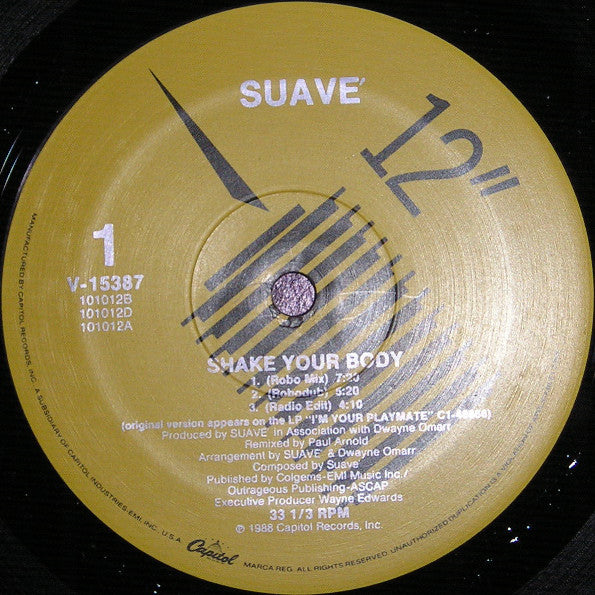Suavé : Shake Your Body (12