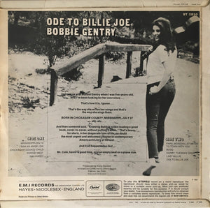 Bobbie Gentry : Ode To Billie Joe (LP, Album, RE)