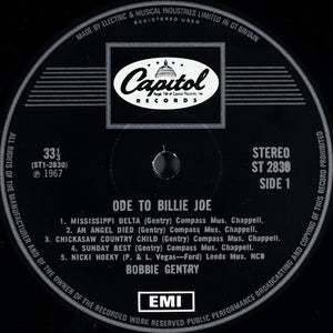 Bobbie Gentry : Ode To Billie Joe (LP, Album, RE)