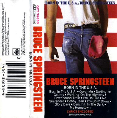 Bruce Springsteen : Born In The U.S.A. (Cass, Album)