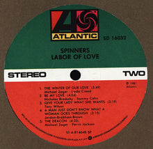 Load image into Gallery viewer, Spinners : Labor Of Love (LP, Album, SP)