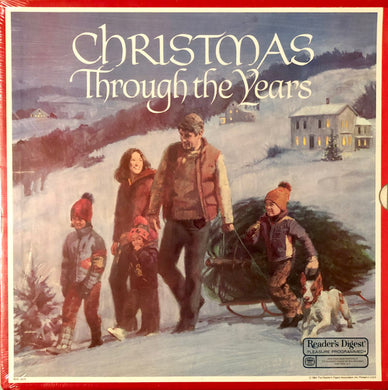 Various : Christmas Through The Years (5xLP, Comp + Box)